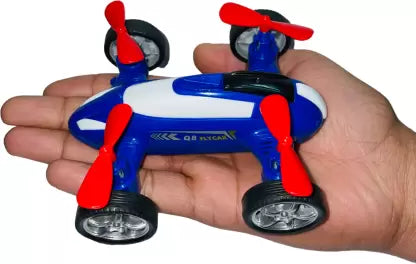 Friction Powered Kids Fly Car Toys - Inertia Four-axis , look like a drone  (Multicolor)