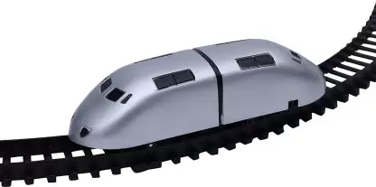 High Speed Bullet Train with Tracks | Model Electric Toy Train Set for Kids  (Multicolor)